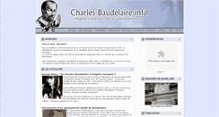 Desktop Screenshot of charlesbaudelaire.org